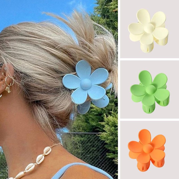Pastell Blumen Haarklammern in diversen Farben online bestellen 
