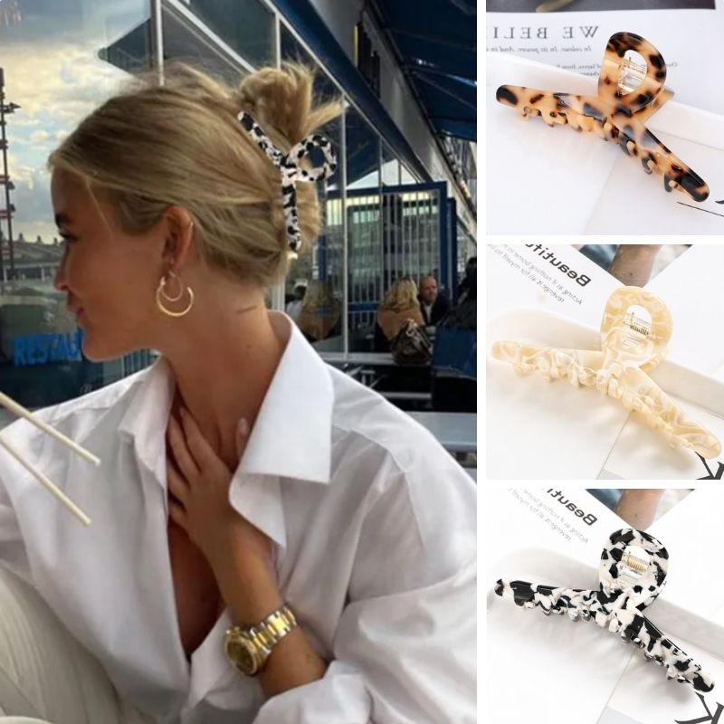 Slimme Stillvolle Haarklammern in diversen Farben und Mustern - Haar Accessoires Trends 