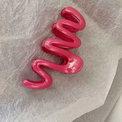 Chelsea Jones Haarklammern Set – 18 Stück In Rot, Ideal Für Schule & Alltag, Je 5 Cm