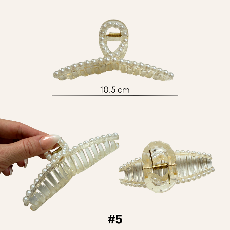 Perlen Haarklammern in elegantem Design