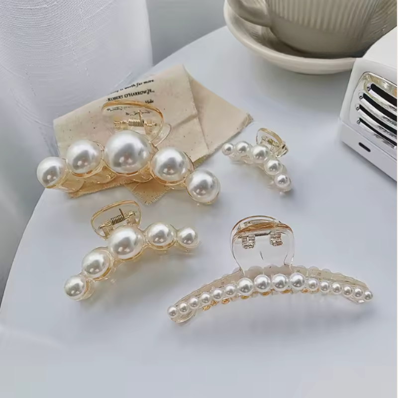 Haarklamer Perlen Set | Hairclips Pearls 