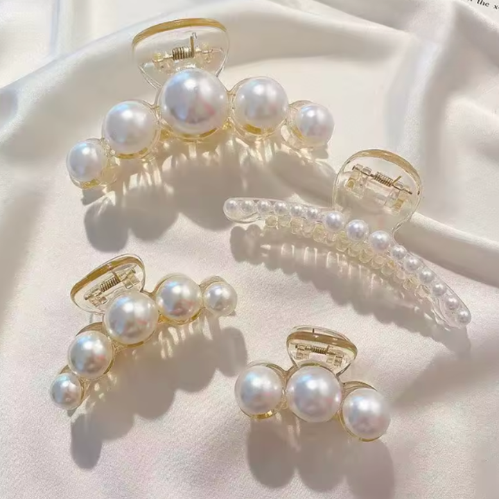 Perlen Haarklammer Set aus diversen Hairclips 