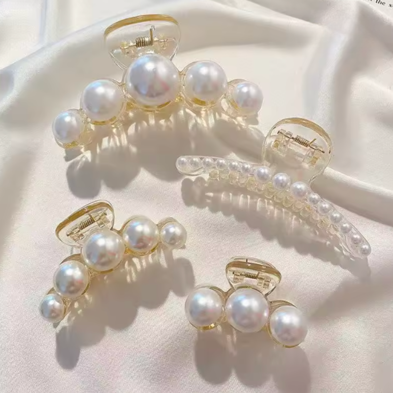Perlen Haarklammer Set aus diversen Hairclips 