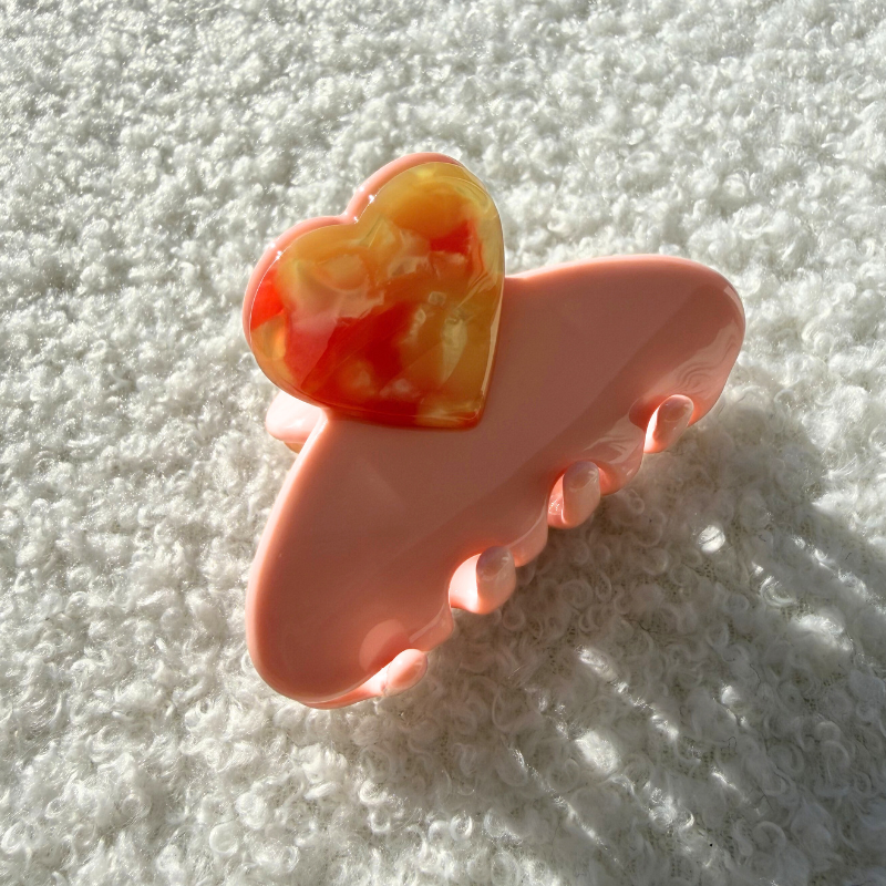 Haarclip mit Herzdetail Styling Accessoire Damenmode