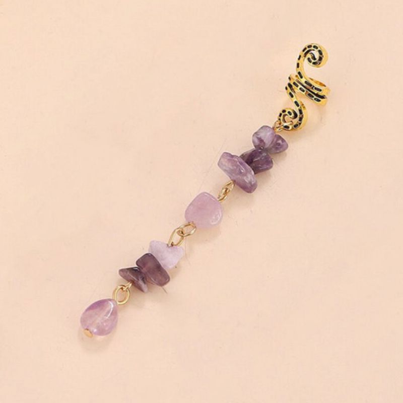 Festival-tauglicher Haarschmuck - Spiralen und Mineralsteine für einen bezaubernden Look