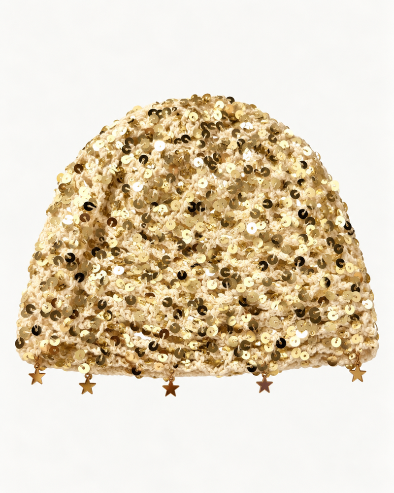 Häkelmütze Stardust