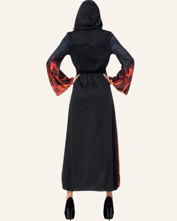 Halloween Kleid Feuer Teufel