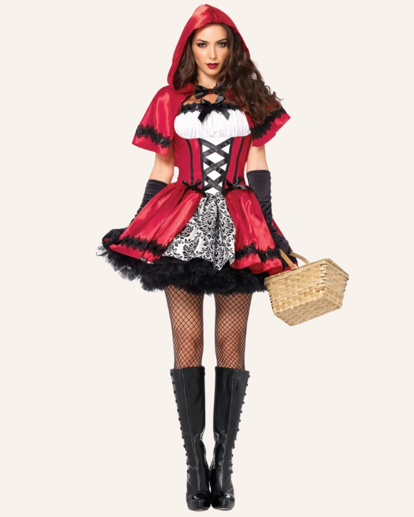 heisses Rotkaepchen Kostuem für Halloween oder andere Verkleidungsparties 