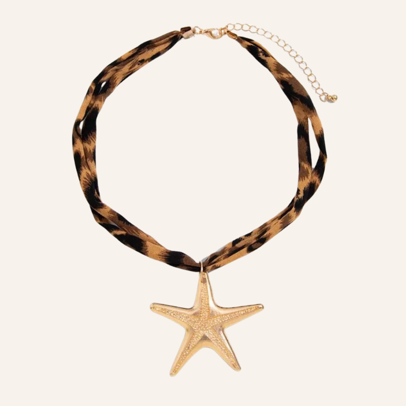 Sommerkette mit Tiermuster und Maritimsymbol