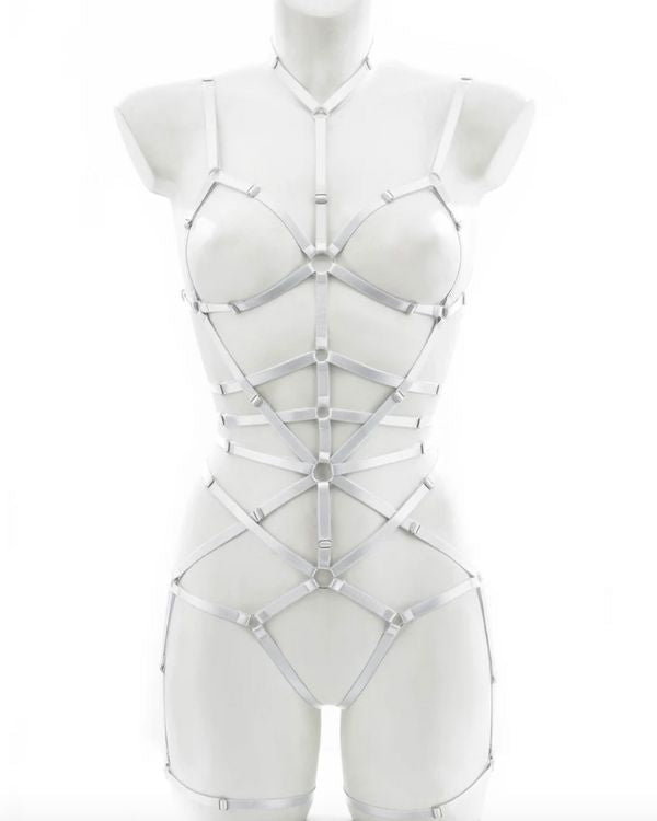 Kinky Style Ganzkörper Harness Körpergeschirr aus verstellbaren Trägern 