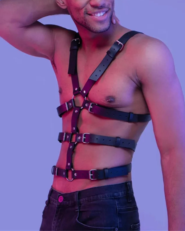 Herren Harness Kai Afterdark