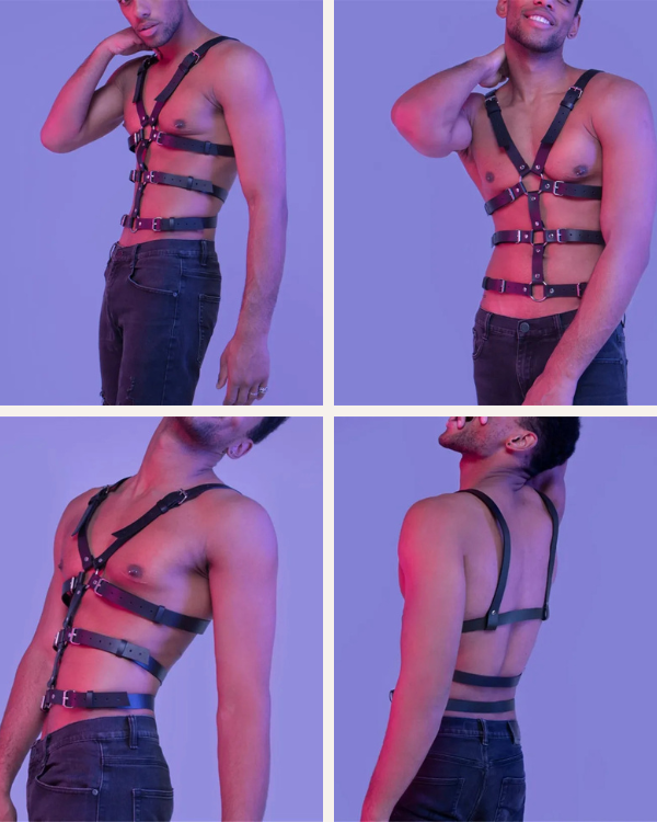 Herren Harness Kai Afterdark