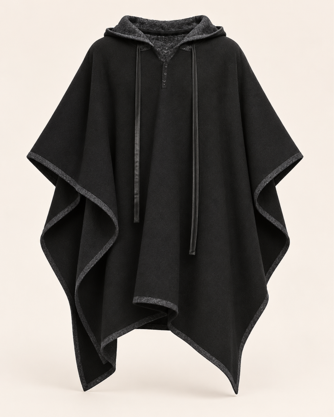 Herren Kapuzen Poncho Highlander