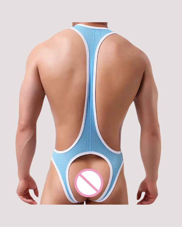 heisser Kinky Look Mankini Bodysuit für Herren