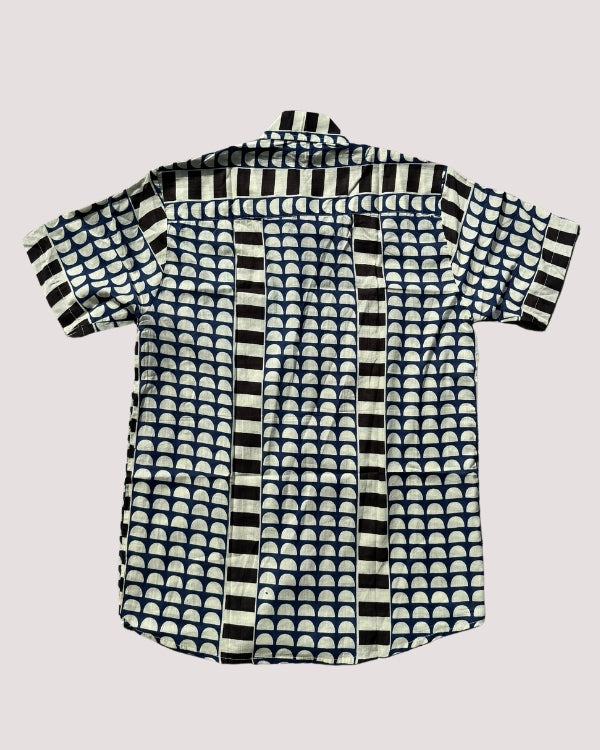 Herren Hemd Blue Drift