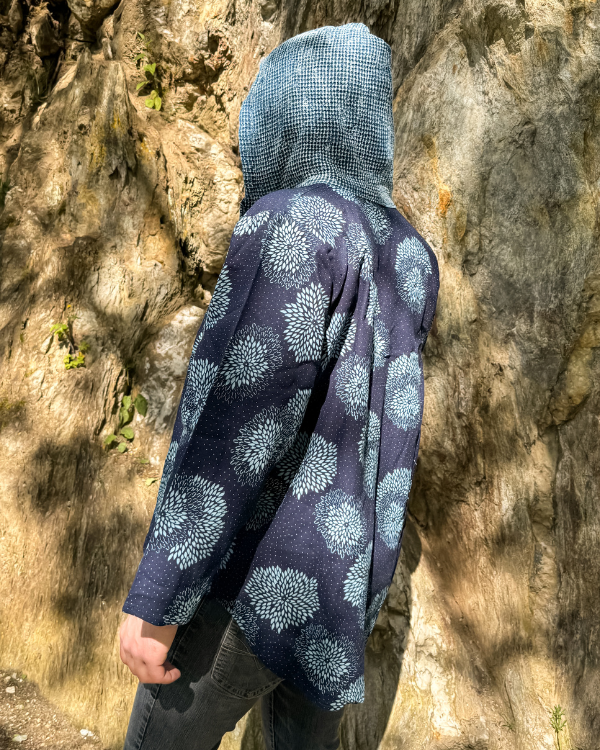 Übergangsjacke Herren Männer Baumwolle leicht | Hippie Look aus Thailand