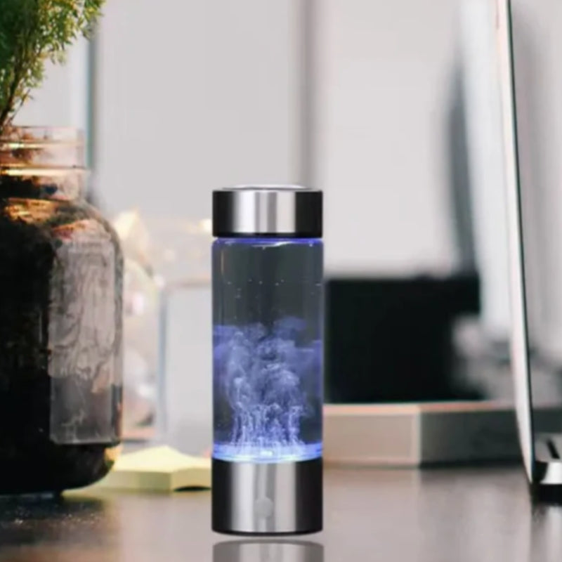 Hydrogen Wasserstoff Generator Flasche zum überall mitnehmen 