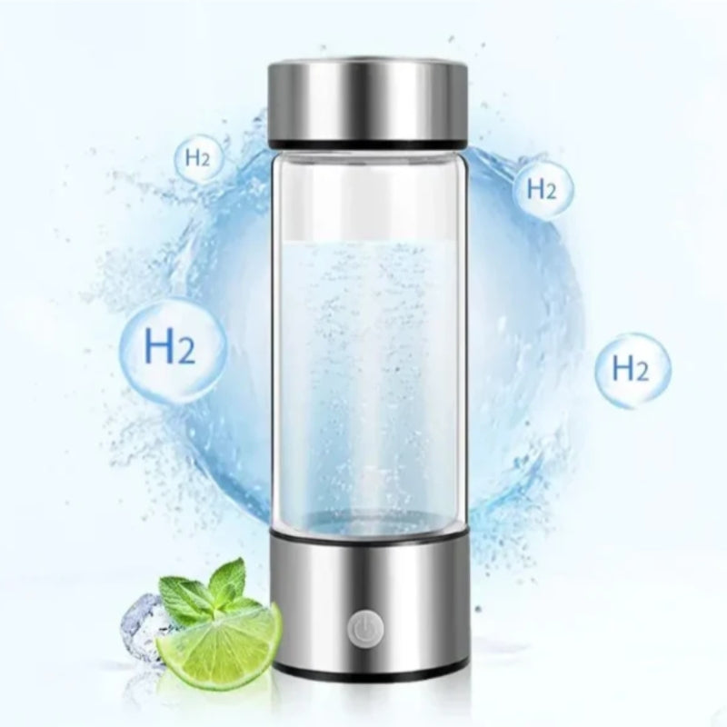H2 Hydrogen Wasser Generator Trinkflasche mit Stil