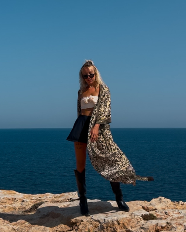 Ibiza Boho Style Kimono für Sommer und Festivals 
