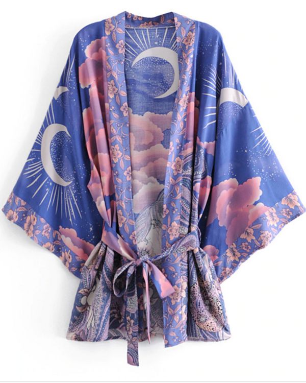 Kurzer Kimono Moonlight Dust