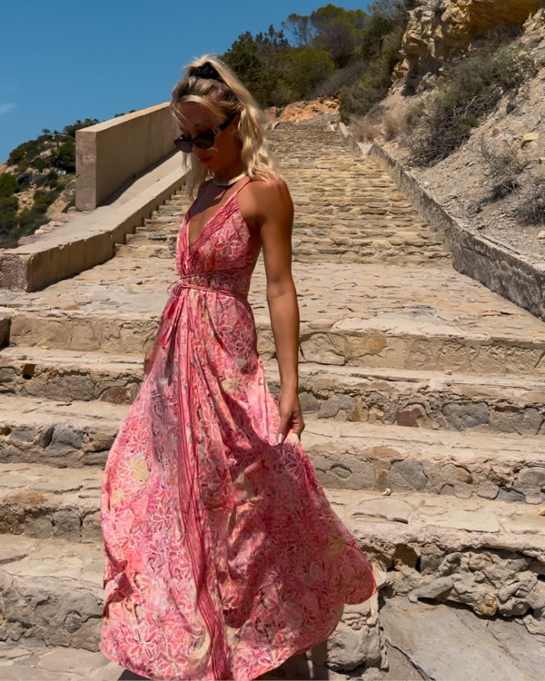 Langes Sommerkleider Boho Bloom
