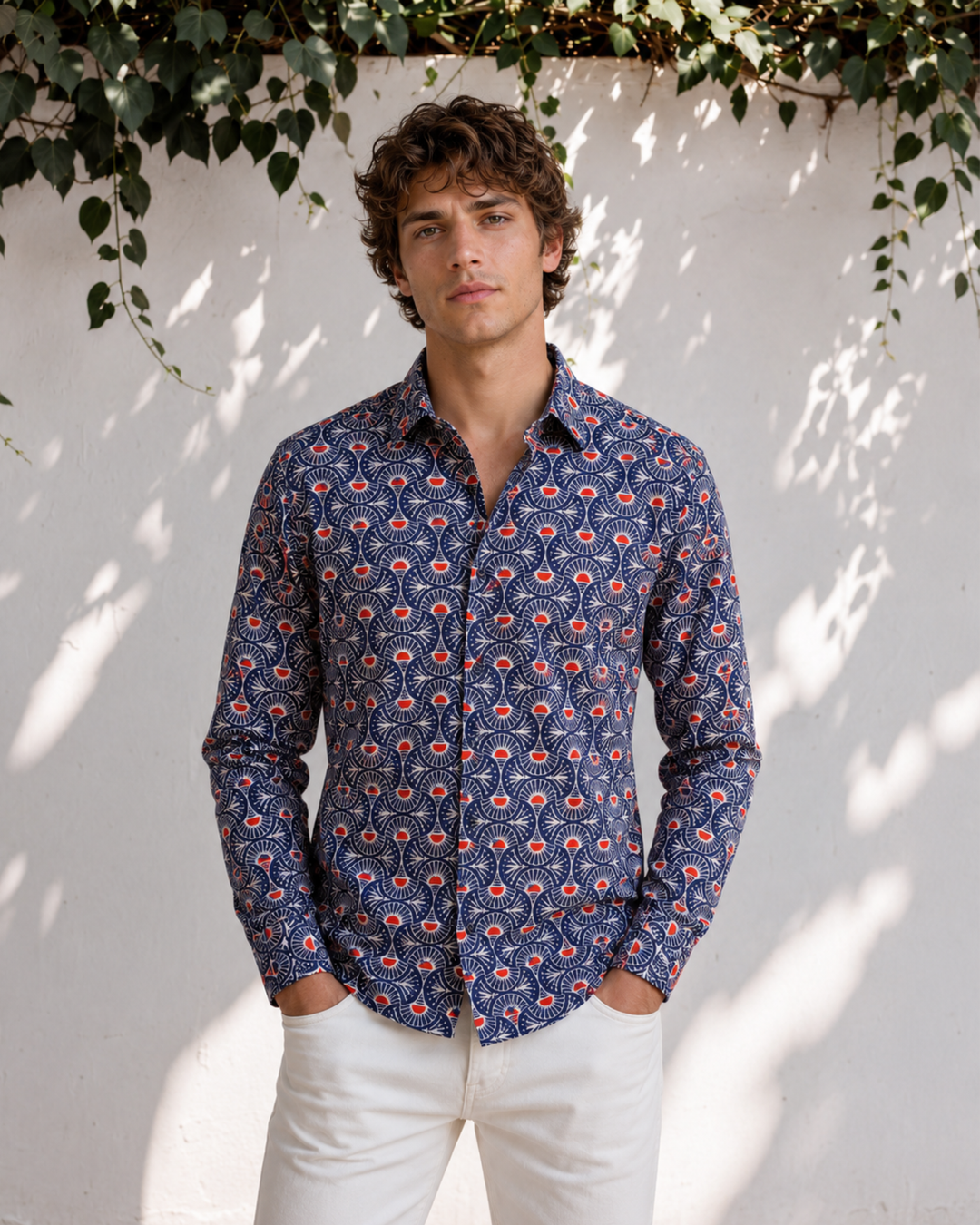 Herren Hemd Sol Roja