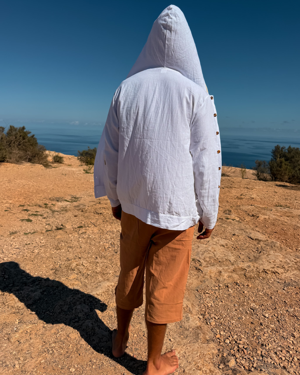 Kurze Leinen Hose Porto Sol