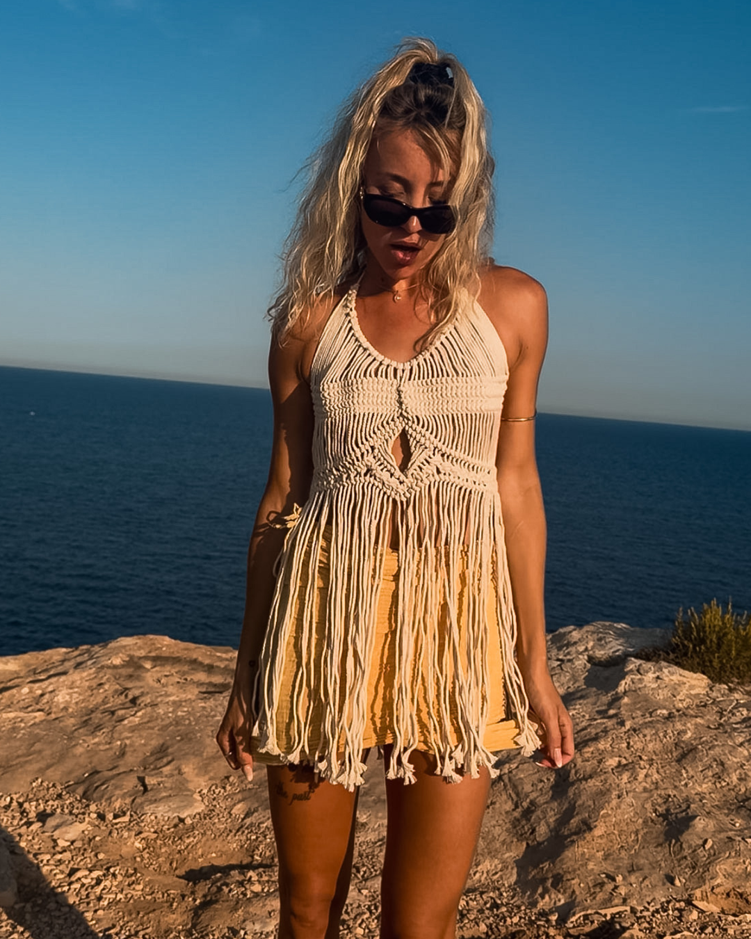 Makramee Fransen Top Paloma