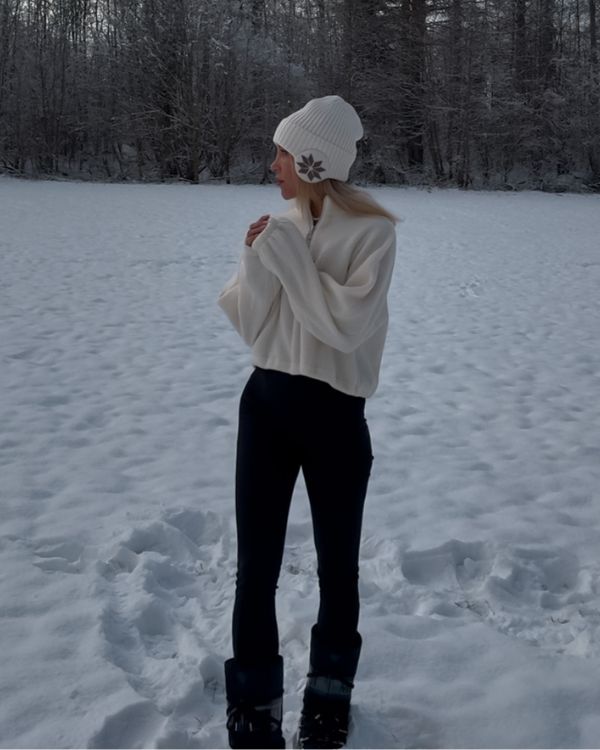 Kuscheliger und warmer Damen Fleece Pullover 