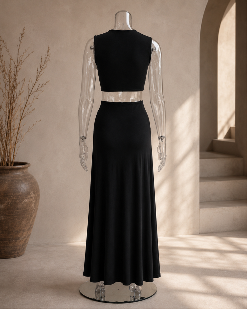 Elegantes langes Kleid für besondere Anlässe