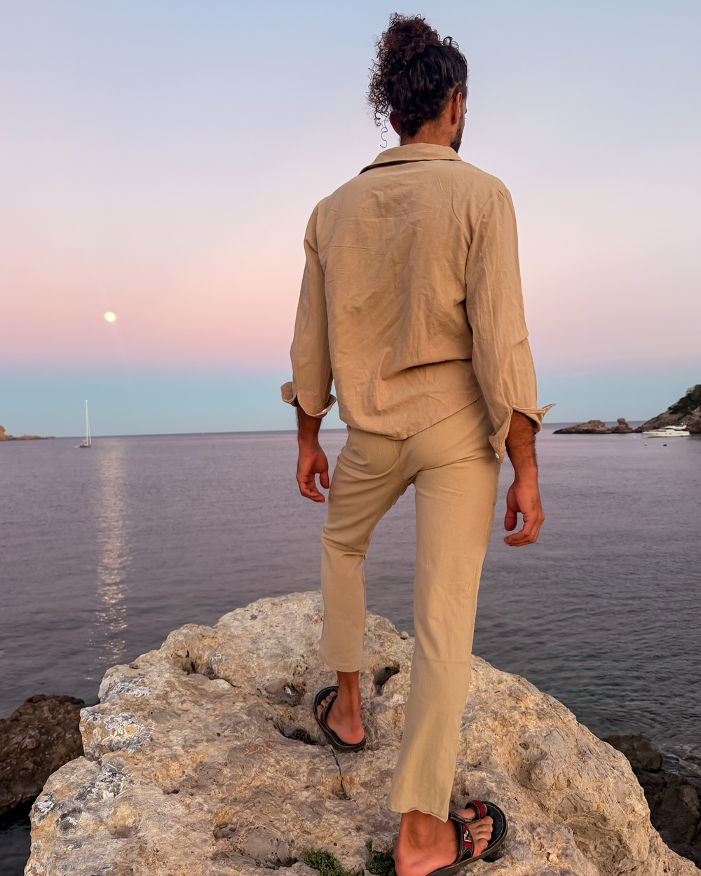 Leinen Herren Hosen Palermo