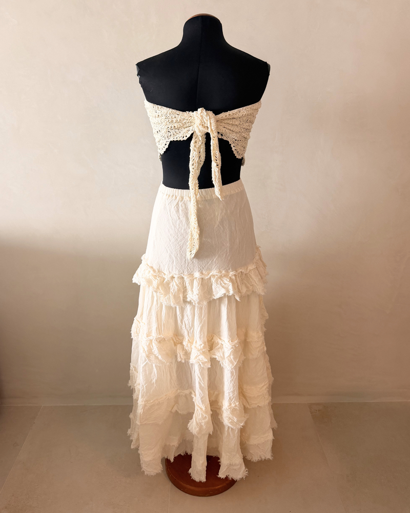 Maxi Boho Rock Freespirit Volant