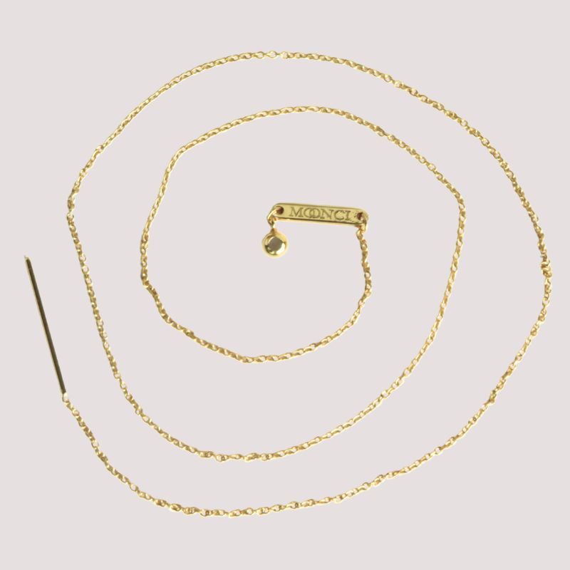 Moonci Charms Halskette | Minimalistischer Schmuck Silber 925
