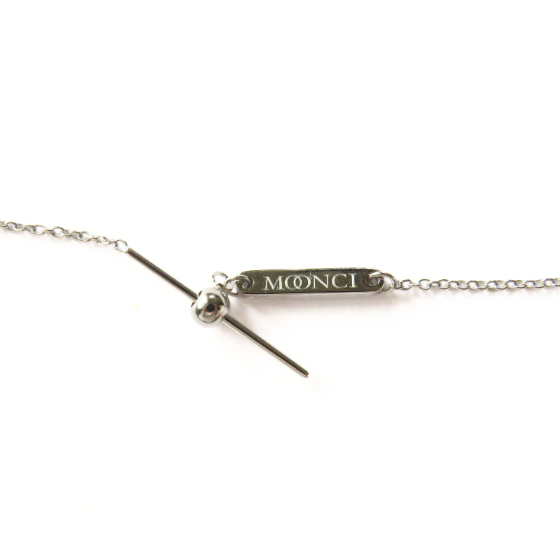 Moonci Charms Halskette | Minimalistischer Schmuck Silber 925