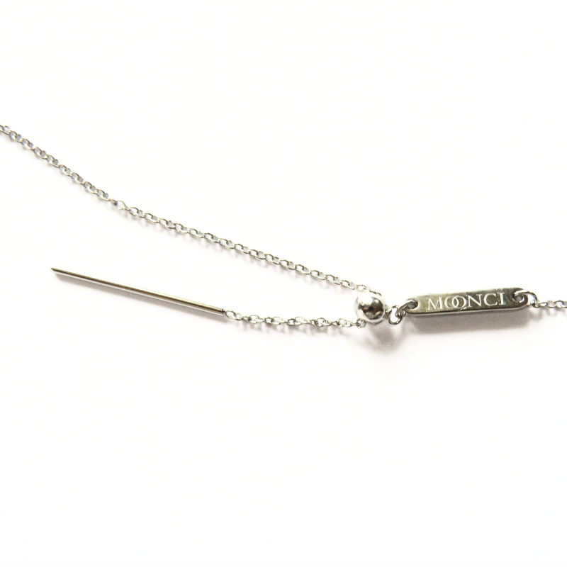 Moonci Charms Halskette | Minimalistischer Schmuck Silber 925