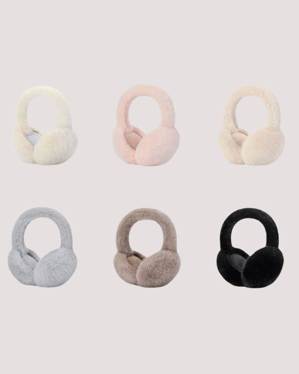 Flauschige Ohrenwärmer 'Elin', eleganter Ohrenschützer für Damen in 6 diversen Farben