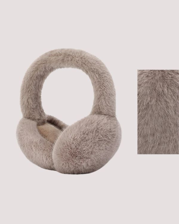 Winter-Ohrenwärmer, flauschig und angenehm zu tragen