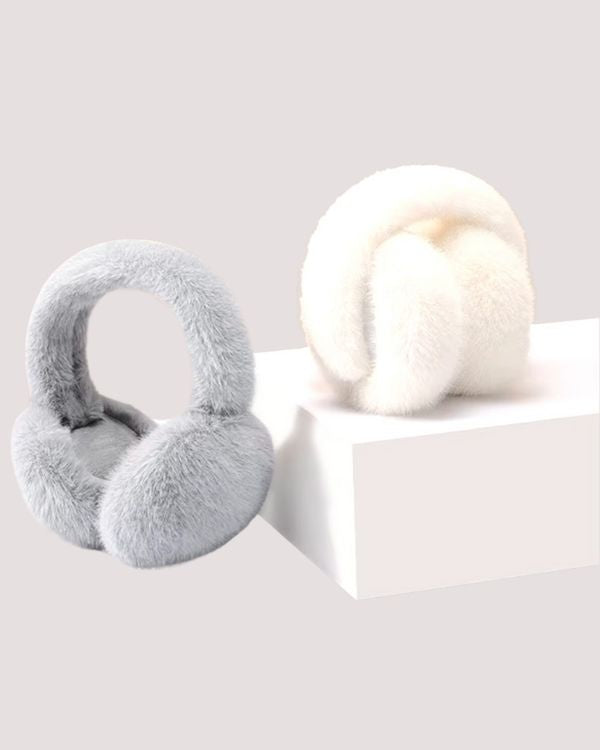 Flauschige Ohrenwärmer für Damen, stilvolles und wärmendes Winter-Accessoire