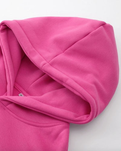 Pullover mit Kapuze und lockerem Oversize Schnitt 