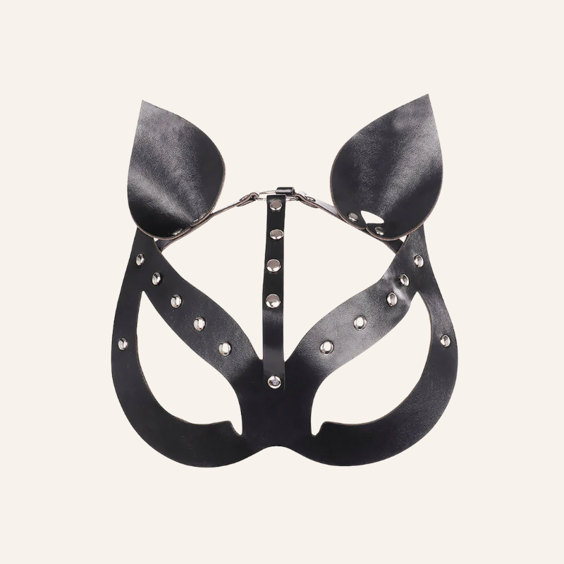 Katzenohren Maske Catwoman Noir