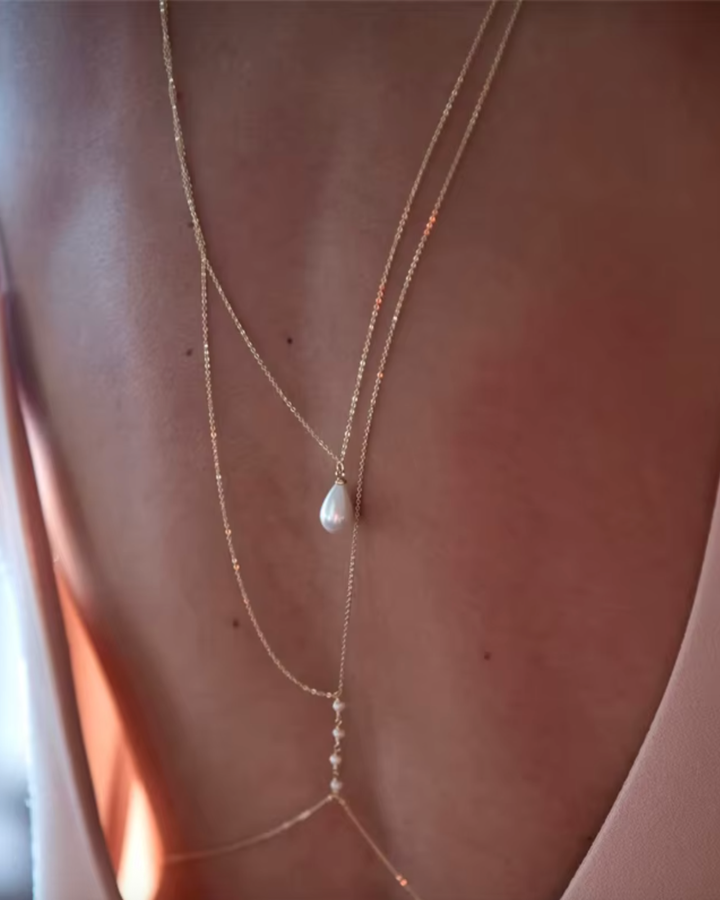 Sommer Schmuck Rückenfrei | Eleganter Körperschmuck