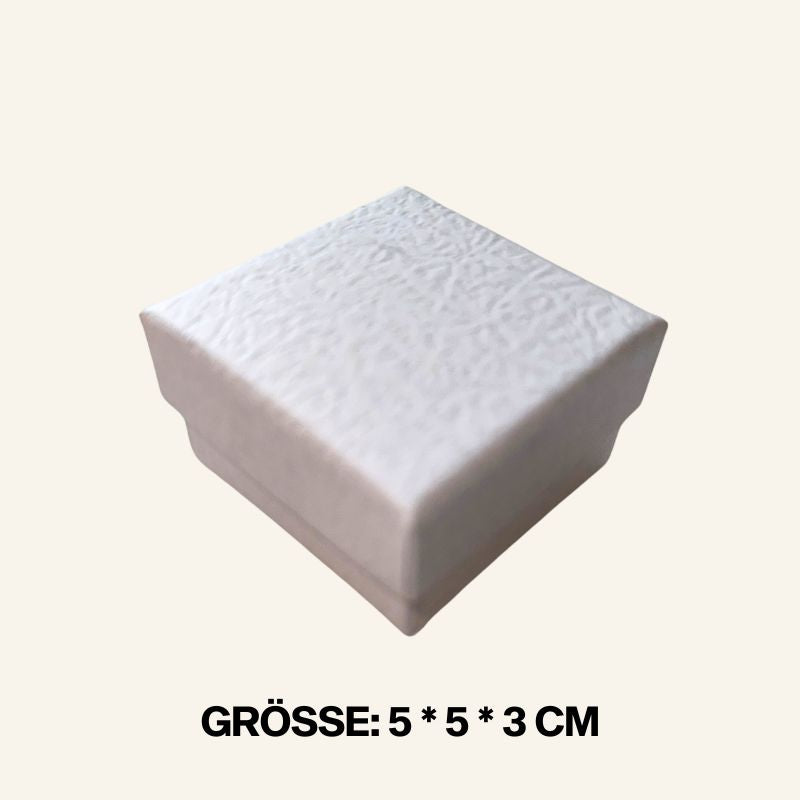 Vielseitige weisse Schmuckgeschenkbox in verschiedenen Größen