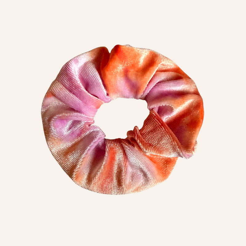 Reissverschluss Scrunchies Haargummi Batik Talamanca