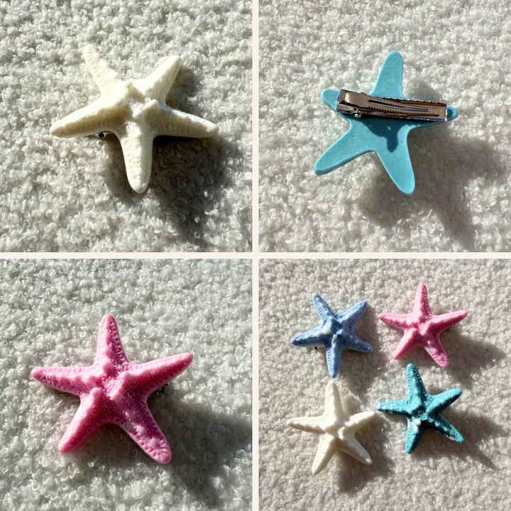 Beach Vibes Haarclip Seestern 