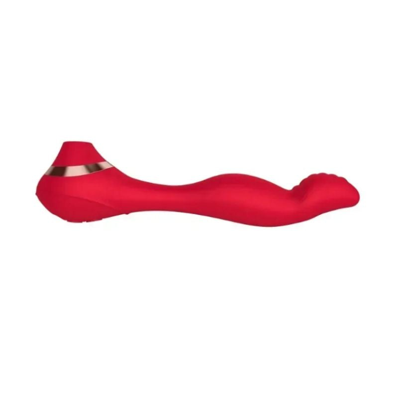 Klitoris Sauger & G-Punkt Vibrator in Rot | Doppeltes Vergngen Klitoris Sauger & G-Punkt Vibrator in Rot | Doppeltes Vergngen
