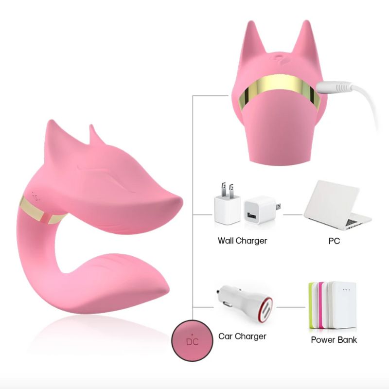 G-Punkt Dual Vibrator 'Foxy' | U-frmiges Design | PureLust G-Punkt Dual Vibrator 'Foxy' | U-frmiges Design | PureLust