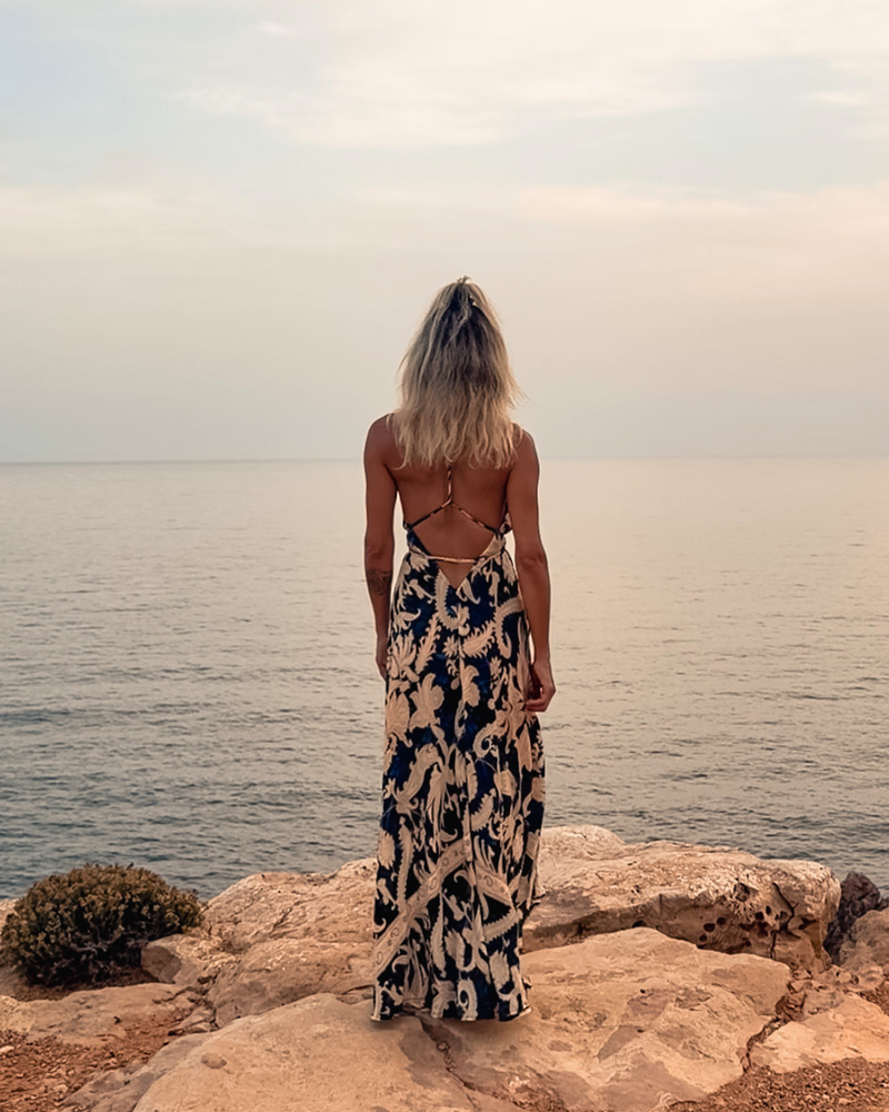Bohemian Maxikleid Sommer | Boho Chic Luxury Kleid 