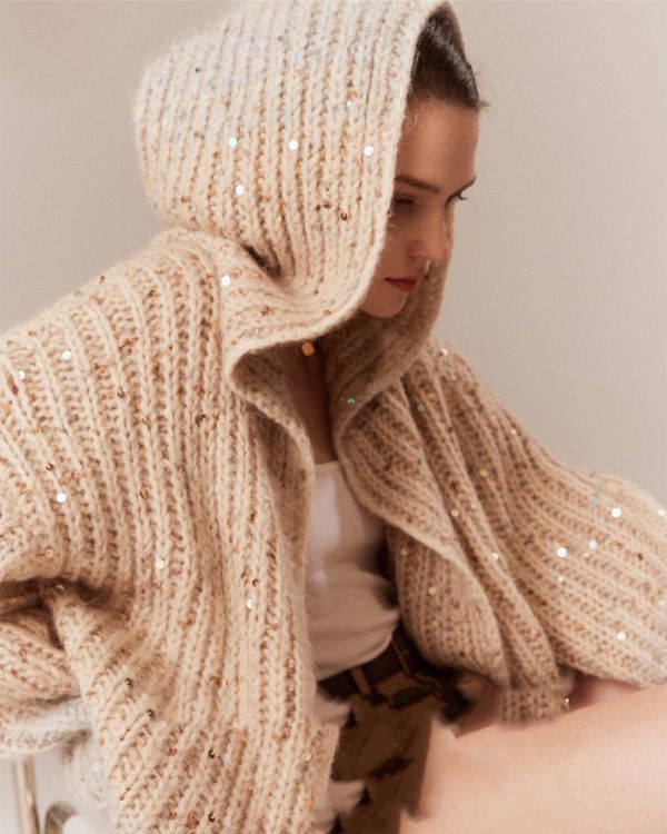 Kuschel Strickjacke Natalie