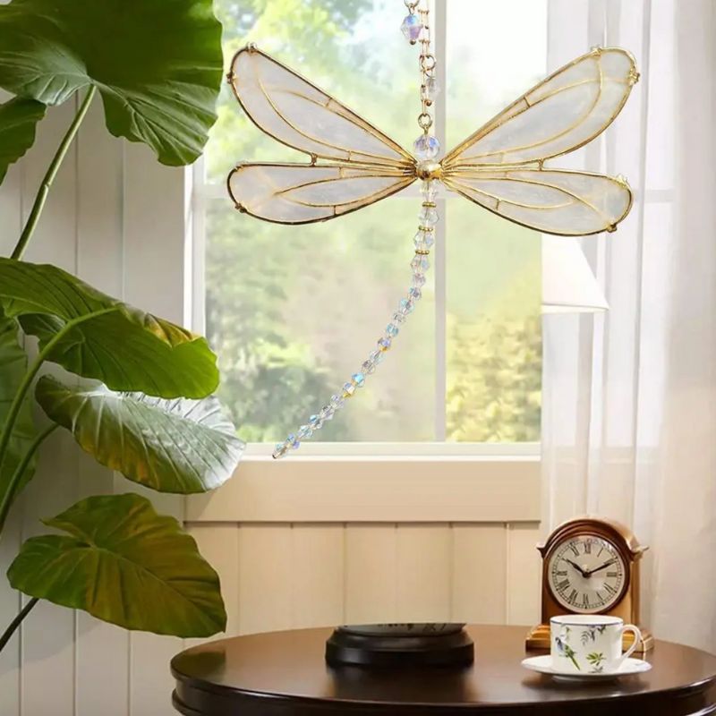 Libellen Windspiel Suncatcher Sonnenfänger 