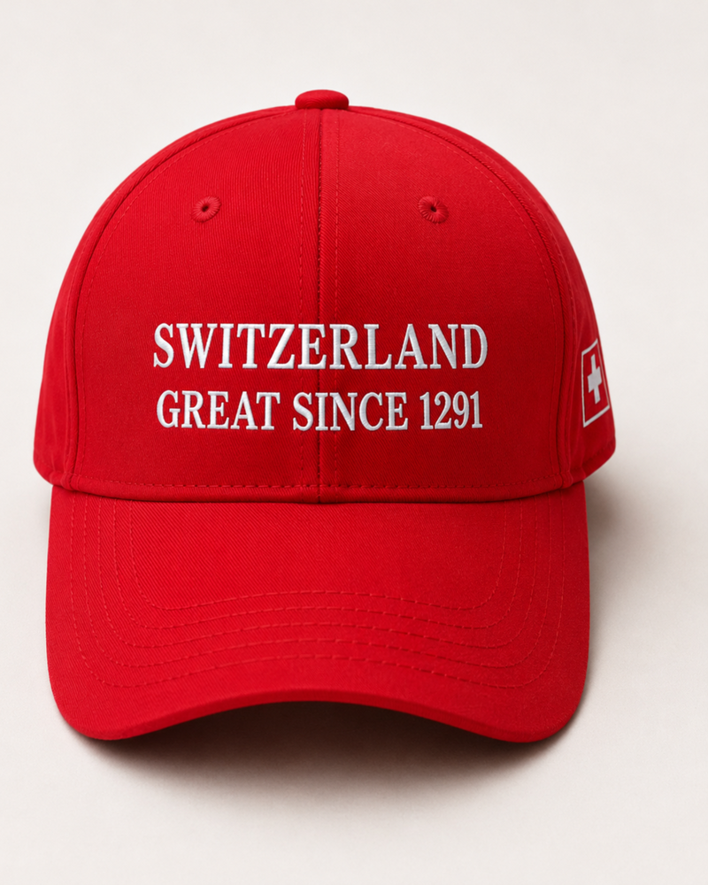 Switzerland great since 1291 Baseball Cap | Guy Parmelin Cap  | Hochwertige Schweizer Kopfbedeckung 